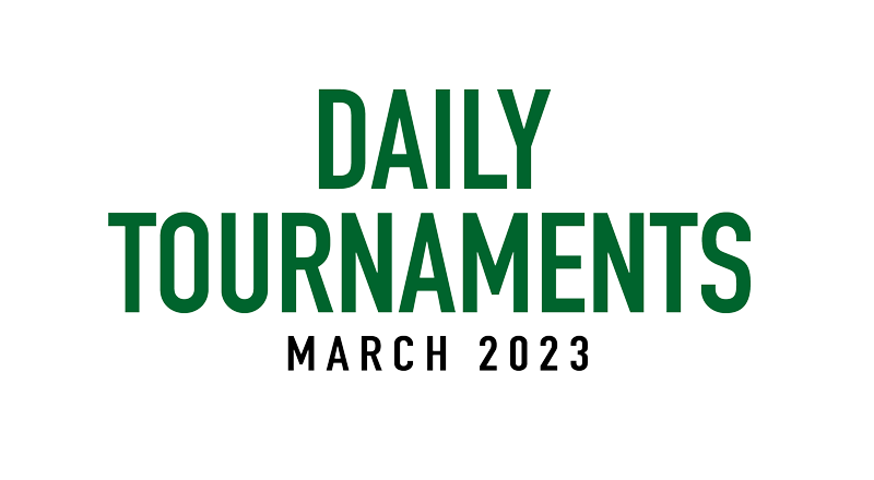 Daily Tournament Schedule